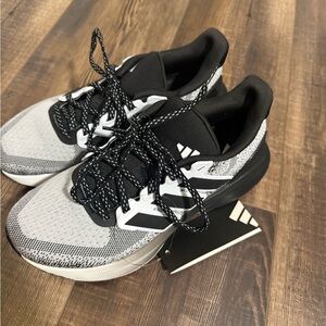 Adidas Monochrome Athletic Shoes